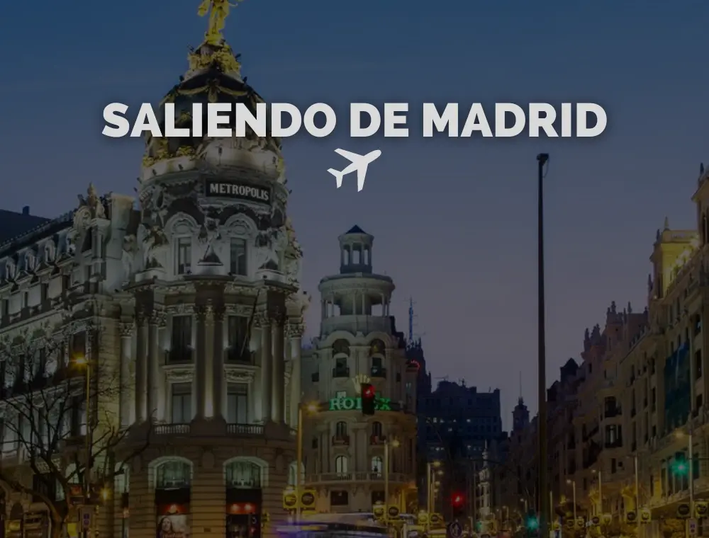 Vuelos Saliendo de Madrid: Principales Rutas Nacionales e Internacionales!